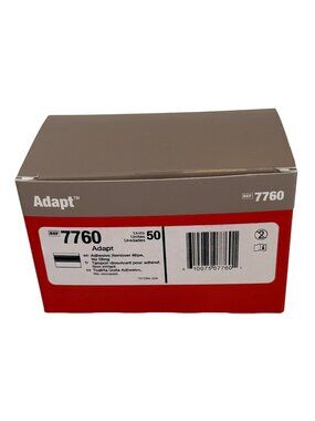 NEW Hollister Ostomy 7760 Adapt Universal Adhesive Remover Wipes, Box of 50